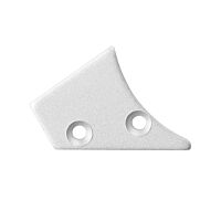 Koncovka pro NK bez otvoru stříbrná