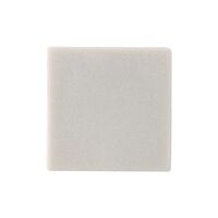 Koncovka pro AU bez otvoru stříbrná