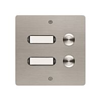 GROTHE Tlačítka ETA 402 V2A UP, 2 kontakty, pod omítku