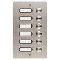 GROTHE Tlačítka ETA 406 V2A UP, 6 kontaktů, pod omítku