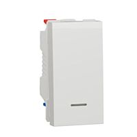 Spínač Unica střídavý č.6 bílý 1mod.