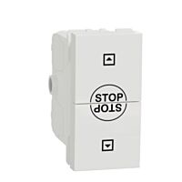 Spínač Unica žaluziový 2P 10A 1m bílý