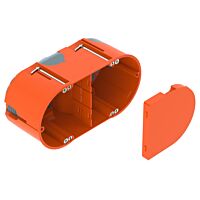 OBO BETTERMANN Přístrojová krabice, do dutých stěn, 142x71 typ HE 61-DV-L