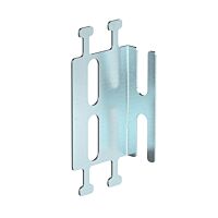 OBO BETTERMANN Držák vedení, svislý, pro kanály PYROLINE, 40x20, Ocel, St, pásově zinkováno, DIN EN 10346 typ LHS 40