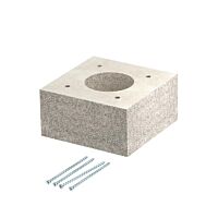 OBO BETTERMANN Rozbočný díl, pro kanály PYROLINE Con, 80x80x40, šedá Odlehčený beton se skleněnými vlákny  typ KAD-8040