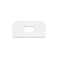 Koncovka pro PG2 s otvorem bílá