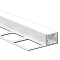 Profil AL 33/11mm DP mléčný 2m komplet