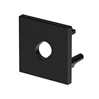 Koncovka pro RD2 s otvorem černá