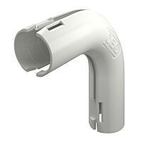 OBO BETTERMANN Quick Pipe oblouk 90°, M20, černá, Polypropylen typ 3000 BMS M20 RW