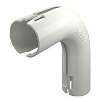 OBO BETTERMANN Quick Pipe oblouk 90°, M25, černá, Polypropylen typ 3000 BMS M25 RW