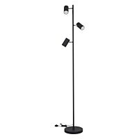 KANLUX Svítidlo EVALO FL 3xGU10 B-SR lampa stojací 3x10W 220V AC GU10 PAR16 1540mm IP20 černá
