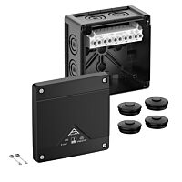 SPELSBERG Krabice ABOX Pro 060-6/sw NEW 6,0 mm² IP66/IP67/IP69 IK09 rozbočovací bezhalogenová
