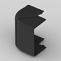 KOPOS Kryt 8406_FB PK 90X55 D rohový vnější černá