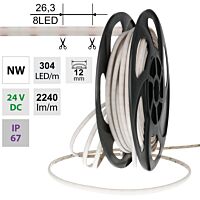 Pásek LED DF n.b. 19W/m 24V IP67 50m