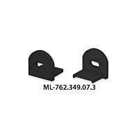 Koncovka pro PDA černá pro difuzor s čoč