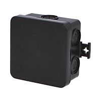 Krabice F8 černá - MiniBOX IP55 rozbočov