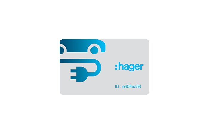 HAGER Sada 20 ks RFID karet pro witty.flow a witty.park, pro uživatele