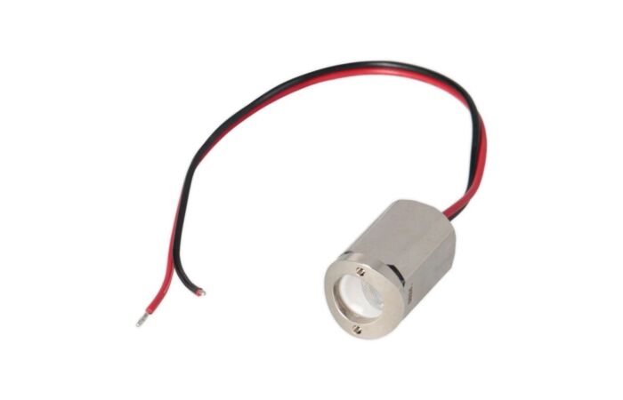MCLED Svídidlo do zábradlí, Ø20x30 mm, 1,2 W, 4000 K, 24 VDC, IP67, 55° asymetrické