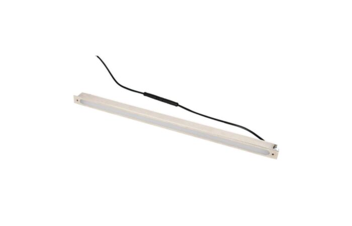 MCLED Svídidlo do zábradlí, 380x17,5x21 mm, 3,5 W, 3000 K, 24 VDC, IP65, 110° s jedním kabelem s konektorem
