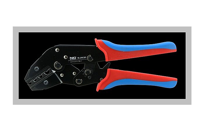NG TOOL Kleště NL 246 261 lisovací pro oka a spojky bez izolace 1,5-10mm2