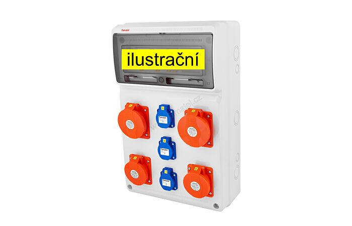 FAMATEL Zásuvková skříň ZSF30400000.1 /3952 IP44