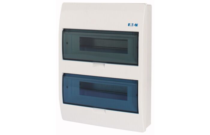 EATON Skříň BC-O-2/24-ECO, 24TE, na omítku, průhledná dvířka, IP40