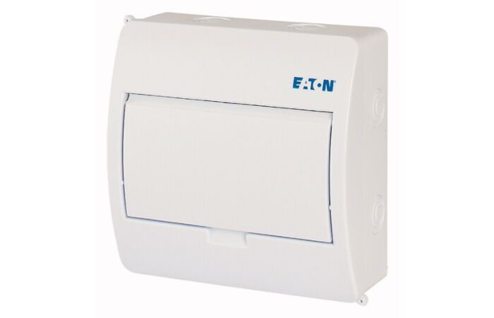 EATON Skříň BC-O-1/8-TW-ECO, 8TE, na omítku, plastová dvířka, IP40