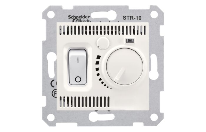 SCHNEIDER Termostat Sedna otoč.s vyp. Cream