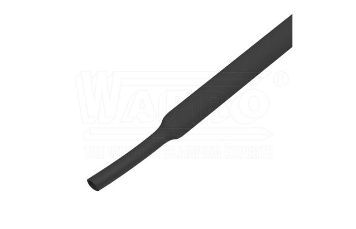 WAPRO Bužírka WDT3  3/0,6 smršťovací s lepidlem černá