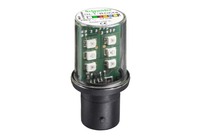 SCHNEIDER Dioda DL1-BDM4 LED rudá 230V BA15