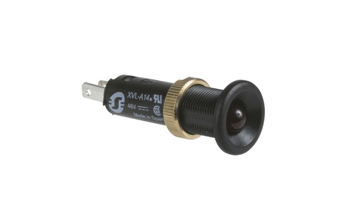 SCHNEIDER XVLA124 Signálka s LED - 8 mm, 12 V,červ