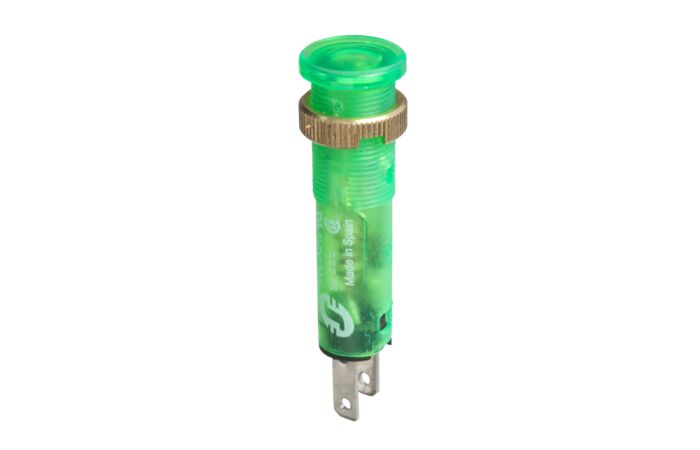 SCHNEIDER XVLA213 Signálka s LED - 8 mm , 5 V,zele