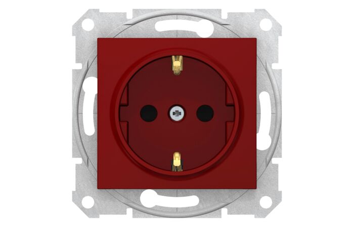 SCHNEIDER SDN3000341 Zásuvka schuko 2P+PE s dětský