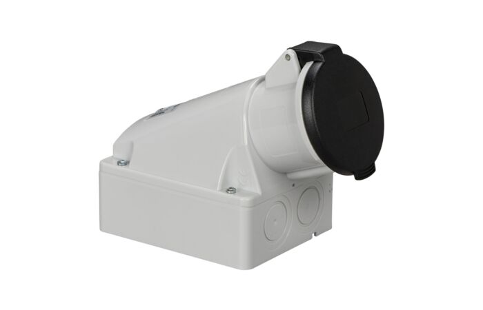 SCHNEIDER 83123 Zásuvka nást.  32A 3P+PE 500V IP44