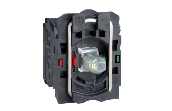 SCHNEIDER ZB5AW0G65 Polosestava objímky, 1 Z + 1 V