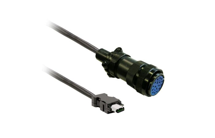 SCHNEIDER VW3M8D2AR50 encoder cable 5m shielded, B
