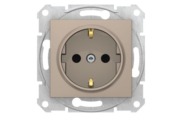 SCHNEIDER SDN3001768 Zásuvka schuko 2P+PE s dětsk.