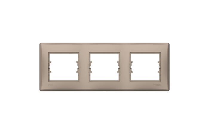 SCHNEIDER SDN5810768 Rámeček IP44 trojnásobný, tit