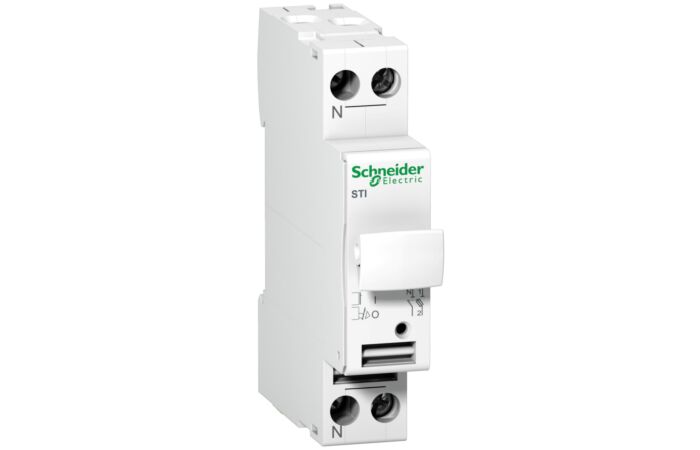 SCHNEIDER A9N15645 STI 1P+N  8,5x31,5 400V