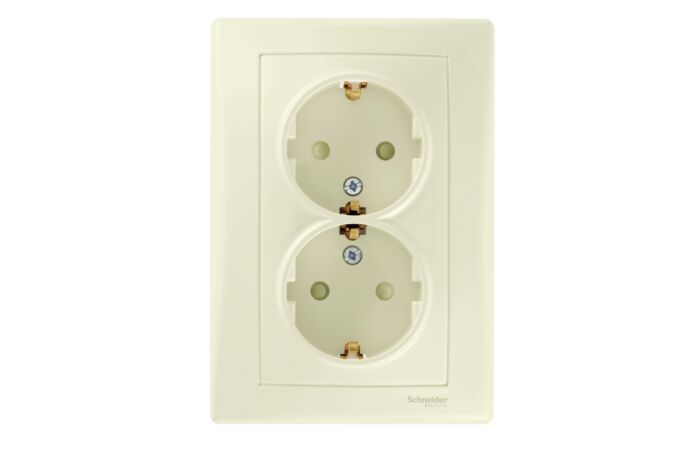SCHNEIDER SDN3000447 Zásuvka dvojnásobná schuko 2x