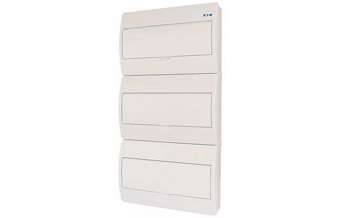EATON Skříň BC-O-3/54-TW-ECO, 54TE, na omítku, plastová dvířka, IP40