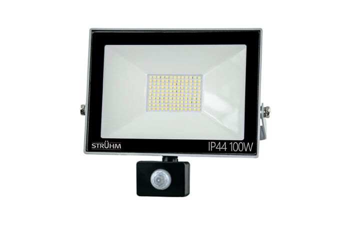 IDEUS Svítidlo LED KROMA S 100W 8000lm 4500K reflektor s čidlem IP44