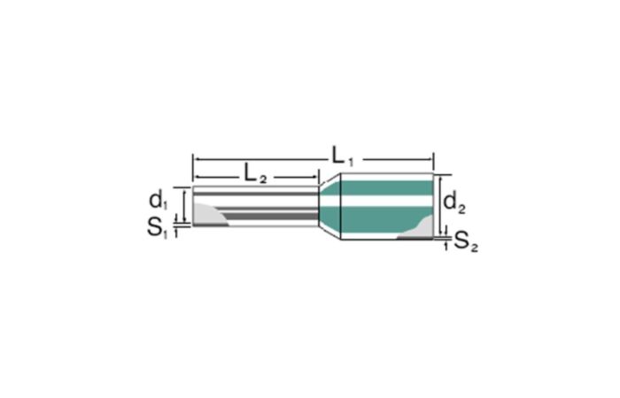 WEIDMÜLLER Dutinka H1,0/14D R