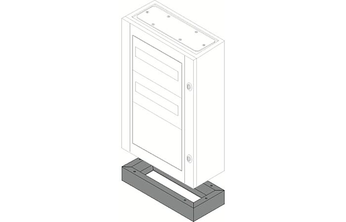 ABB Skříně automatizační SR2 Podstavec pro SRN 100x800x300 (vxšxh)  ZA8030