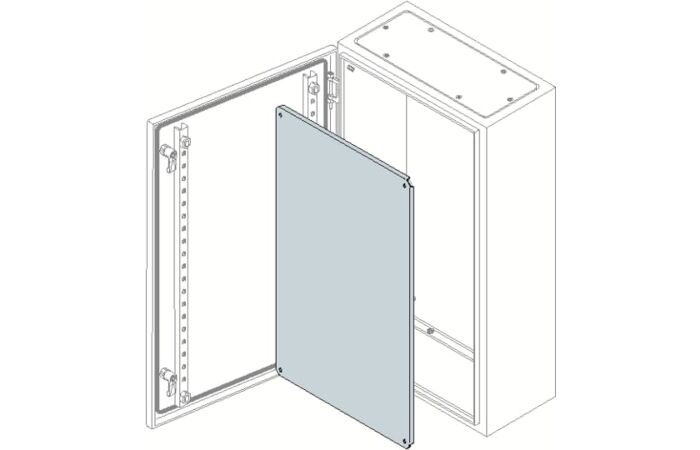 ABB Skříně automatizační SR2 Montážní deska Zn 300x200mm (vxš), pro SRN  PF3020