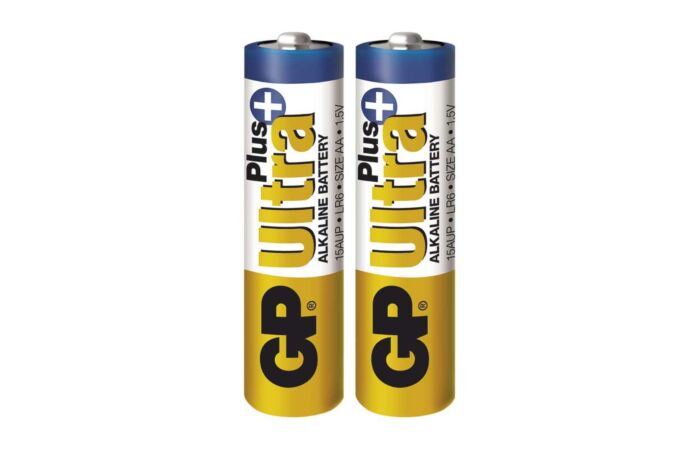 GP Baterie tužková ALKALINE ULTRA Plus 1,5V AA blistr 2ks
