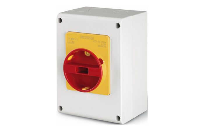 SCAME Spínač ISOLATOR-TP 32A 3P emergency IP65