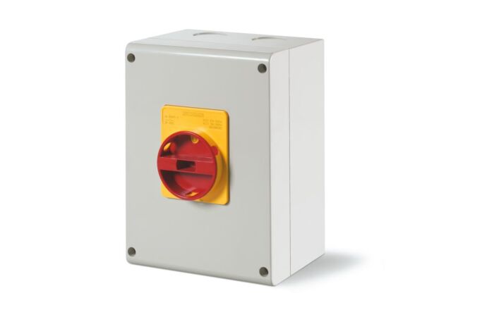 SCAME Spínač ISOLATOR-TP 63A 3P emergency IP65