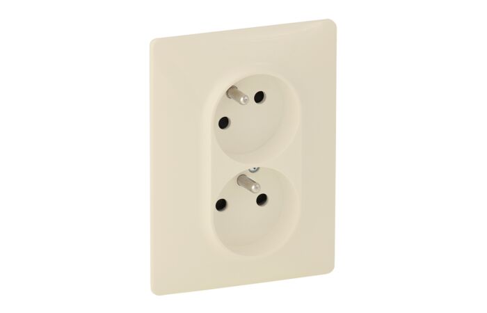 LEGRAND Dvojzásuvka VALENA LIFE 753286 béžová
