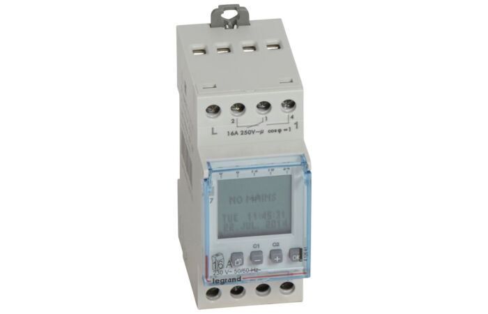 Spínač LEGRAND 412641 časový 2X16A